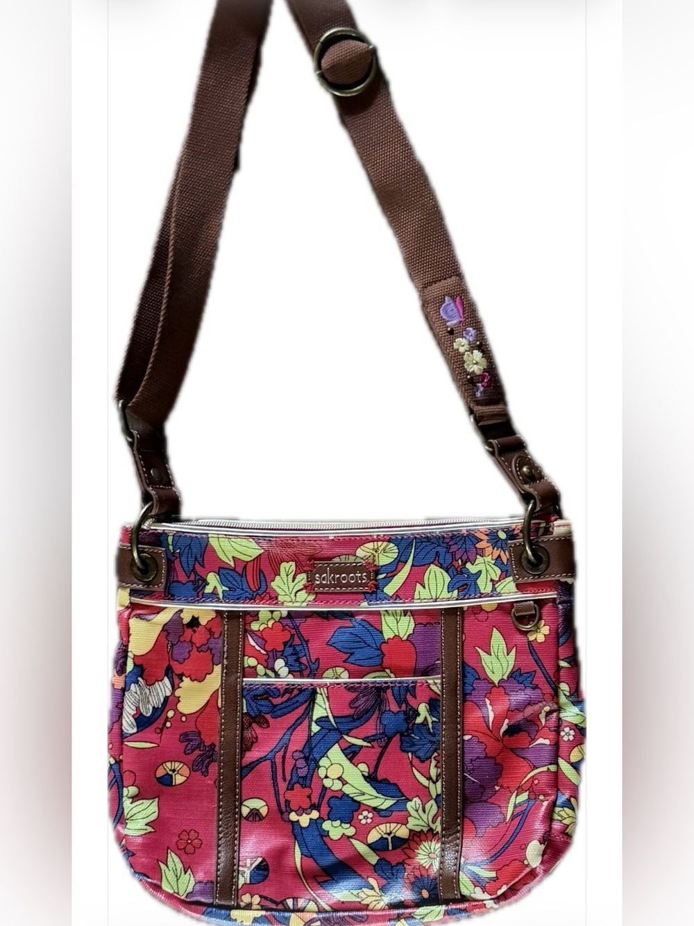 Sakroots Artist Circle Crossbody Bag